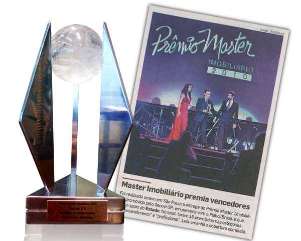 Premio master 2010 redes sociais