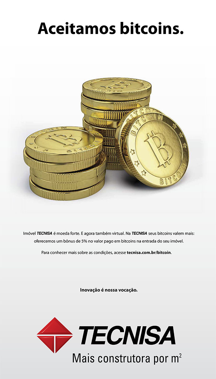 bitcoin moeda digital anuncio tecnisa