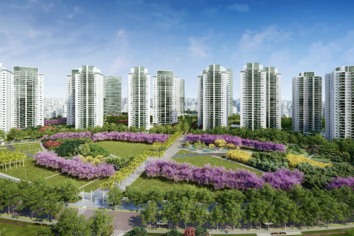 Vista aea do Parque Jardim das Perdizes MIL