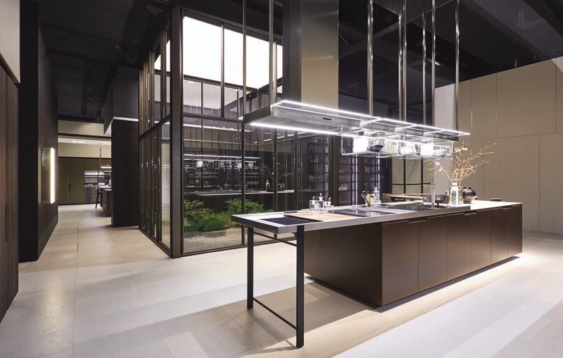 imagem de uma cozinha de alto padrão 