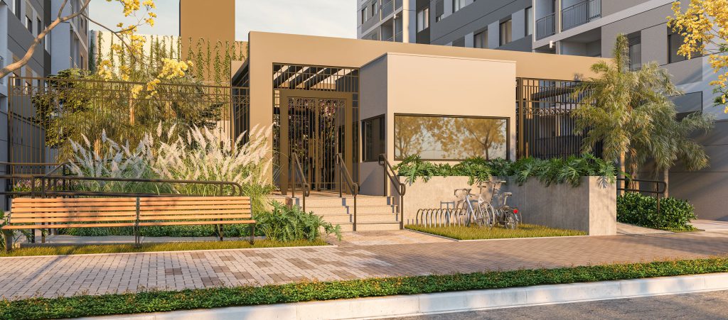 imagem da fachada de um prédio