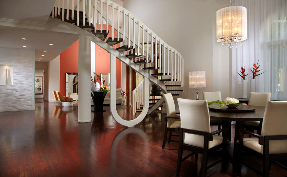 Imagem da sala de estar de uma casa