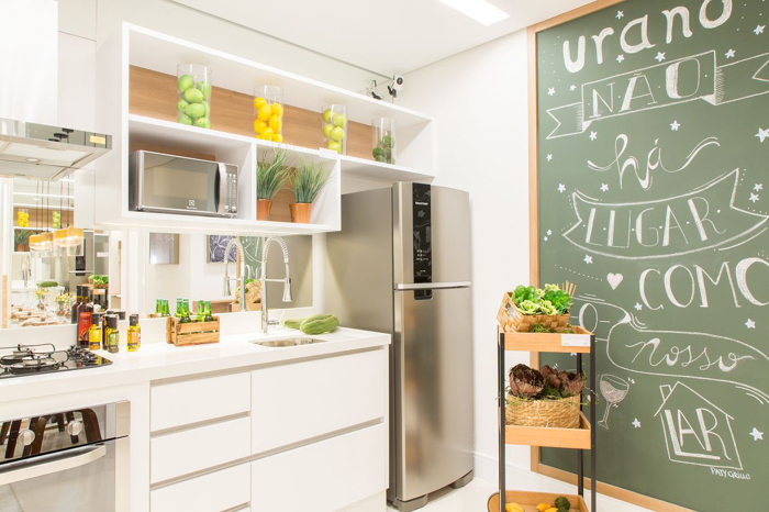 Decoração de interiores com painéis