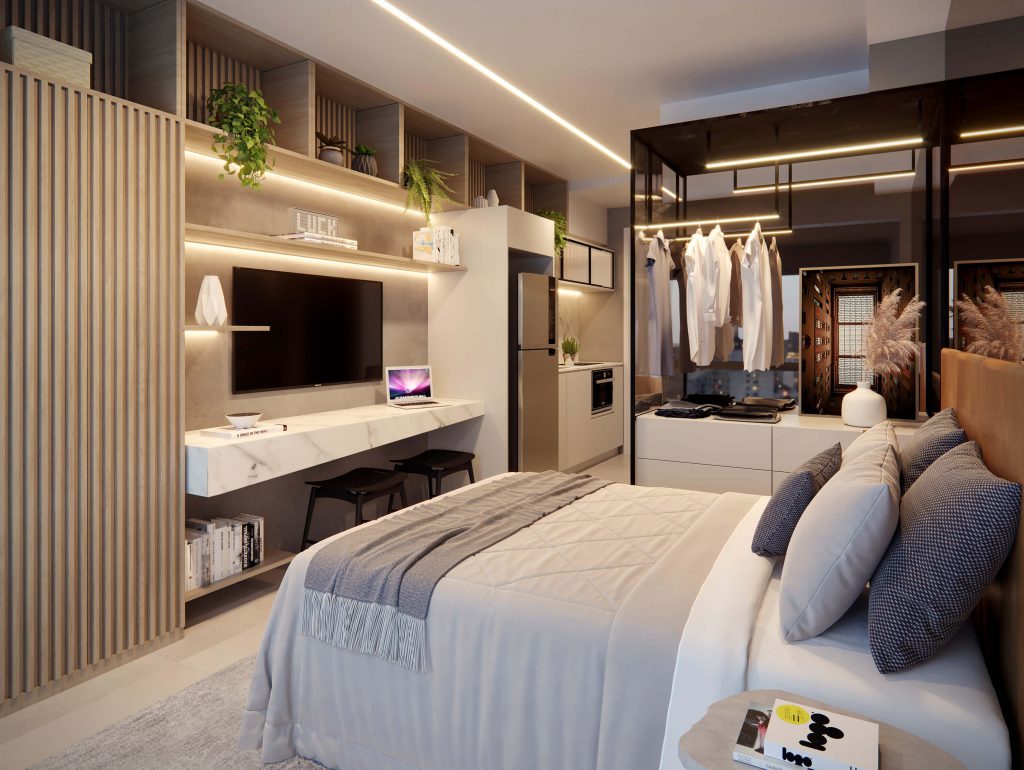 Studio como opção de primeiro apartamento para comprar
