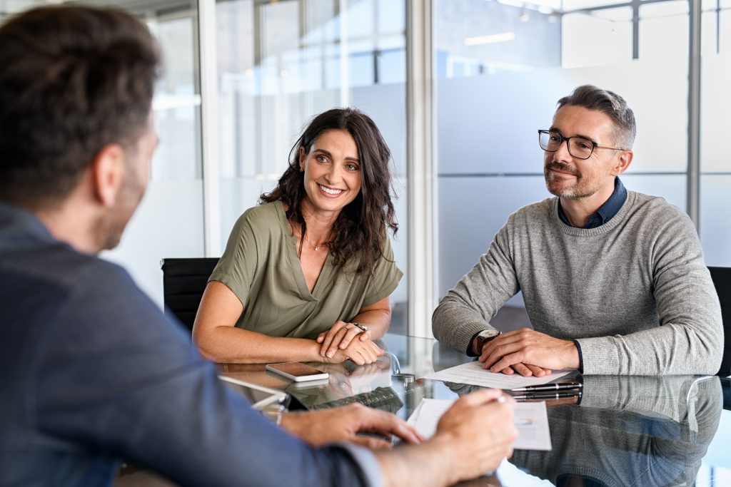 Negociação para comprar um apartamento